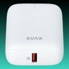 AVAX PB105W MINI 20W 10.000mAh PD/USB-C gyorstöltő powerbank, fehér