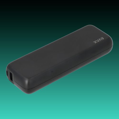 AVAX PB-106B LEISURE PD/Type C 30W+QC 18W 15.000mAh gyorstöltő powerbank,fekete