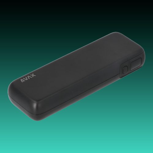 AVAX PB-106B LEISURE PD/Type C 30W+QC 18W 15.000mAh gyorstöltő powerbank,fekete