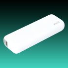 AVAX PB106W LEISURE PD/USB-C 30W+QC 18W 15.000mAh gyorstöltő powerbank, fehér