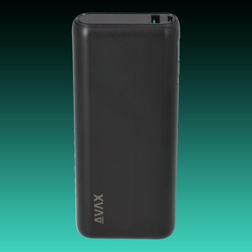 AVAX PB-202B VITALITY PD/Type C 65W+QC 18W 20.000mAh gyorstöltő powerbank,fekete