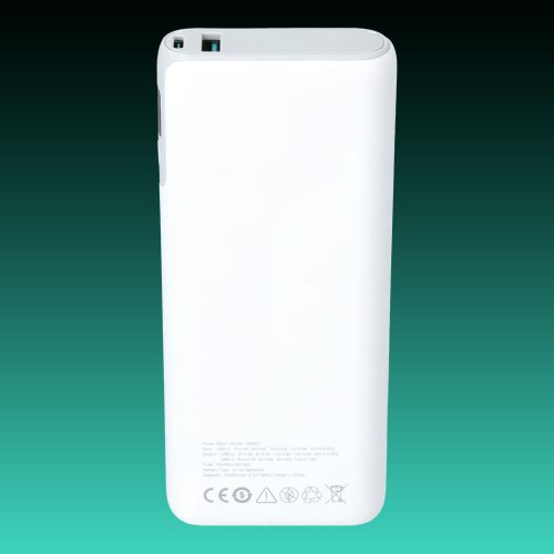 AVAX PB-202W VITALITY PD/Type C 65W+QC 18W 20.000mAh gyorstöltő powerbank,fehér