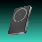AVAX PB600 FREELY+ 15W Mágneses SLIM Vezeték nélküli Powerbank 10.000mAh + 20W USB-C (PD3.0), szürke