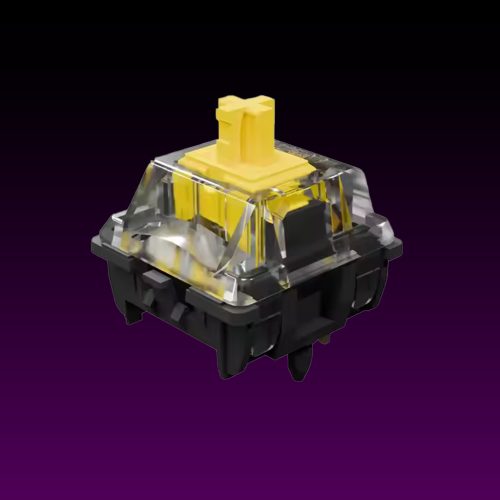 Gateron EF Silent Yellow – Halk Lineáris switch szett (35db)