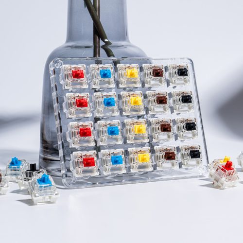 Gateron G Pro 3.0 Blue – Clicky Mechanikus switch szett (10db)