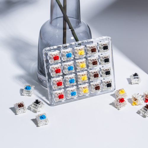 Gateron G Pro 3.0 Blue – Clicky Mechanikus switch szett (10db)