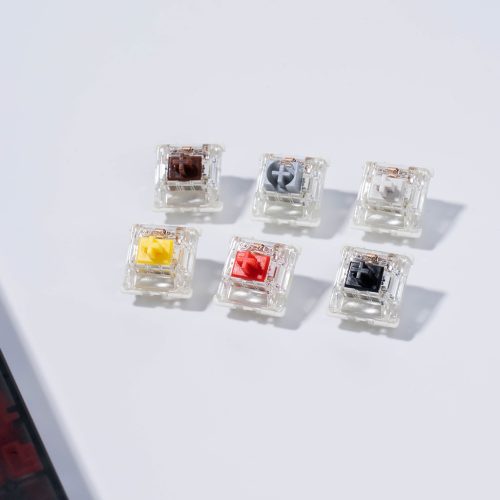 Gateron G Pro 3.0 Silver – Single-Stage Rugós switch szett (10db)