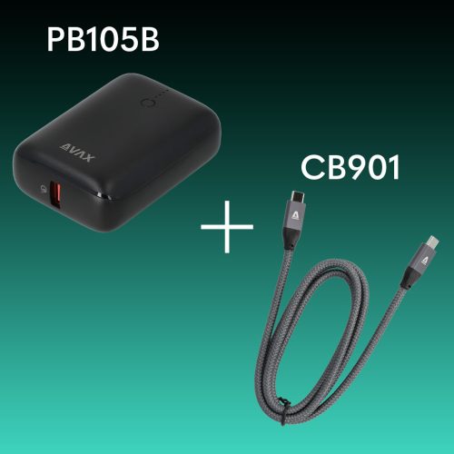 Powerbank Csomag | PB105B + CB901