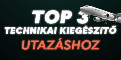 Top 3 technikai kiegészítő utazáshoz – Amit ne hagyj otthon 2025-ben